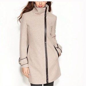 Calvin Klein | Wool Blend Coat, Oatmeal